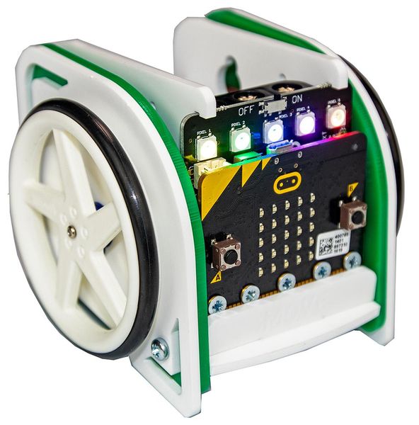 Kitronik (5652) Robotics Kit, micro:bit, MOVE mini MK2 Buggy, 2 Wheel
