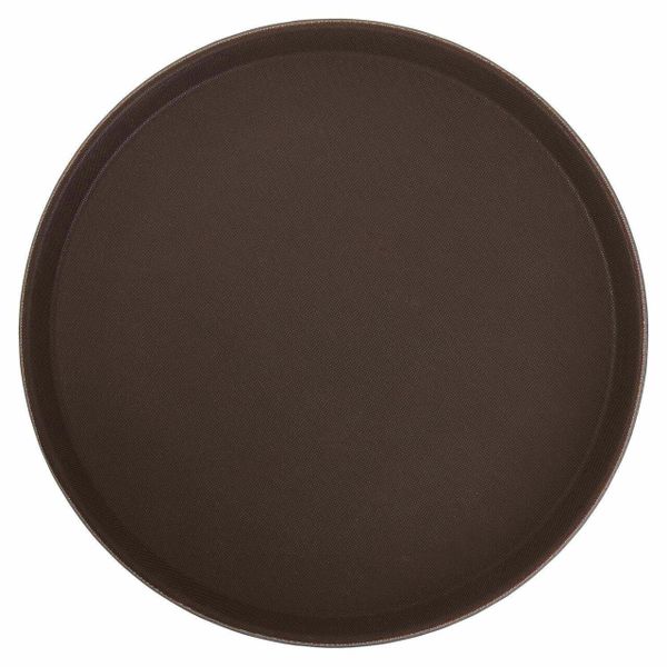 Non Slip Brown Serving Trays