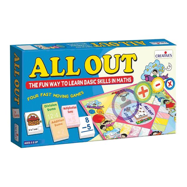 Fun way to Learn Basic Skills in Maths All Out Game