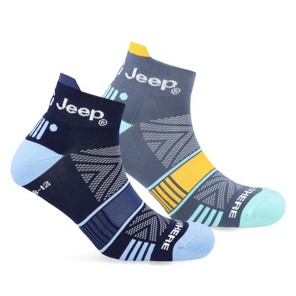 Jeep 2 Pack Sports Ankle Sock
