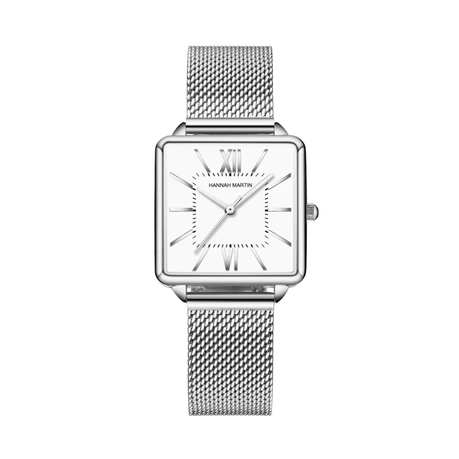 Hannah Martin Vintage Silver Women's Watch - Santiago Edition Image