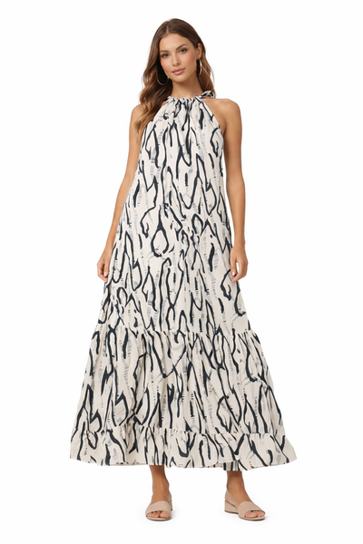 SUKARI - Flow Halter Neck Maxi Dress