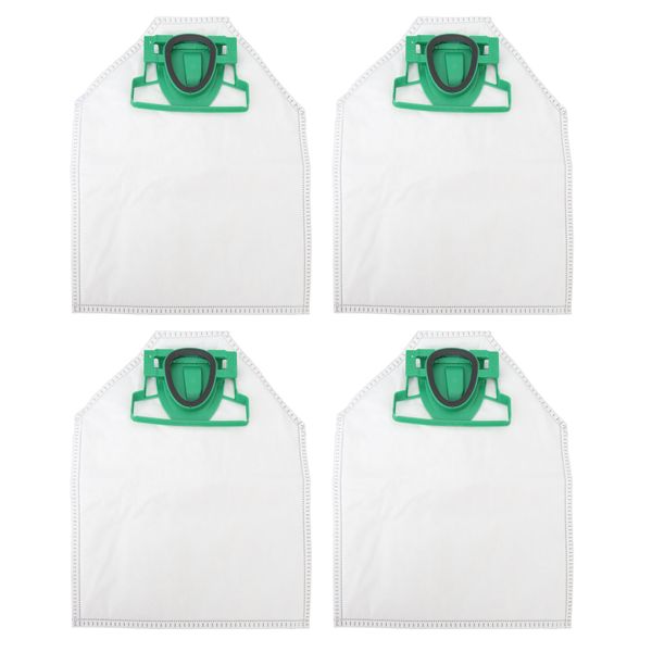 4Pcs Compatible With Vorwerk Kobold VK200 Vacuum Replacement Bags