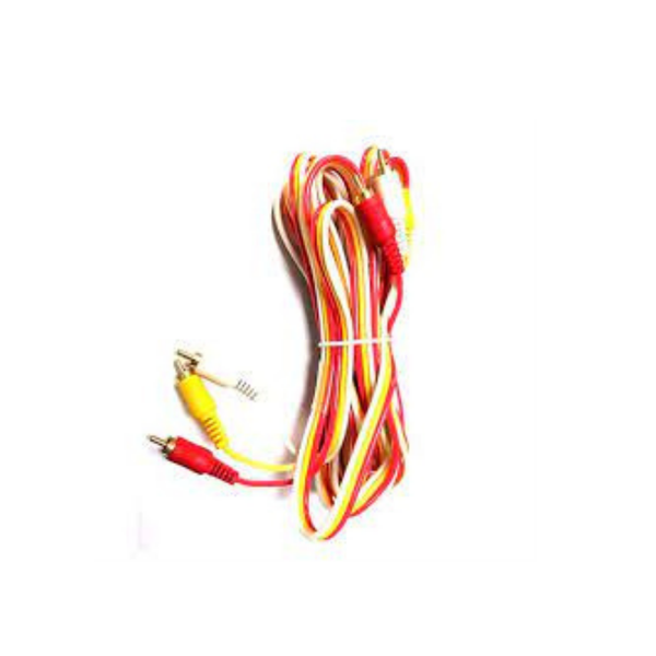 Geeko 3m 3x RCA Cinch Male to Male Audio/Video Cable x 1