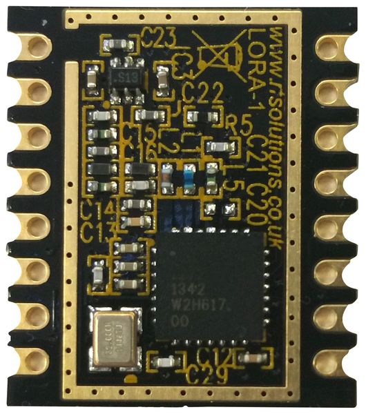 Rf Solutions (RF-LORA-868-SO) Long Range Transceiver, Plug and Play
