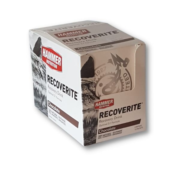 Hammer Nutrition Recoverite Chocolate 12 Single Serving Sachet