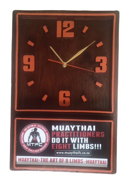 Retro Box Clock (Orange) MTFC (48)