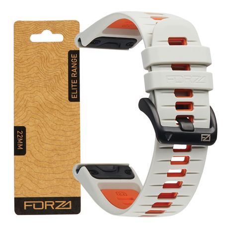 FORZA 22mm EasyFit Two-Tone Strap Compatible with Garmin Fenix 8 (47mm)/7/6 Image