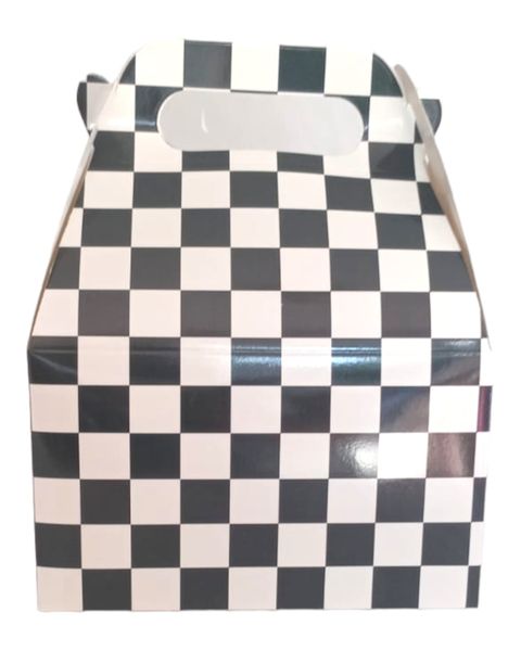 Black and White Party Boxes -Set of 12