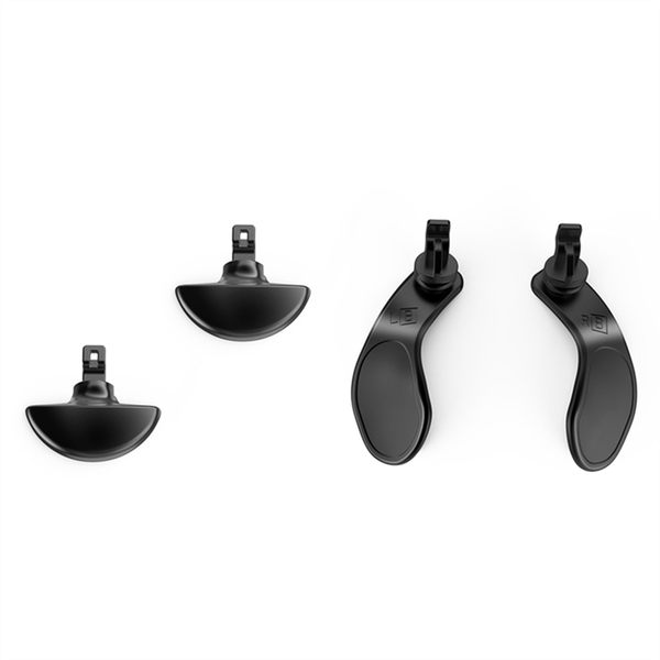 For PS5 Edge Elite Grip Metal Back Keys 4-Piece Set PS5 Elite, Black