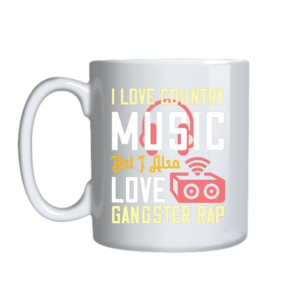 I Love Country Music Mug Gift Idea 164