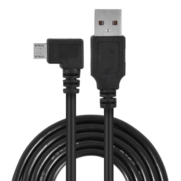 1M 90 Left Angle Micro USB to USB 2.0 Cable