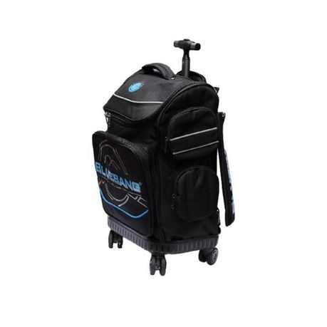 Hard Base -Blue-Bang 4Wheels School Trolley Bag-XL Size-21Inch