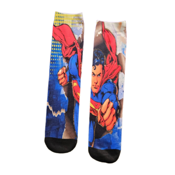 Superman Themed Socks