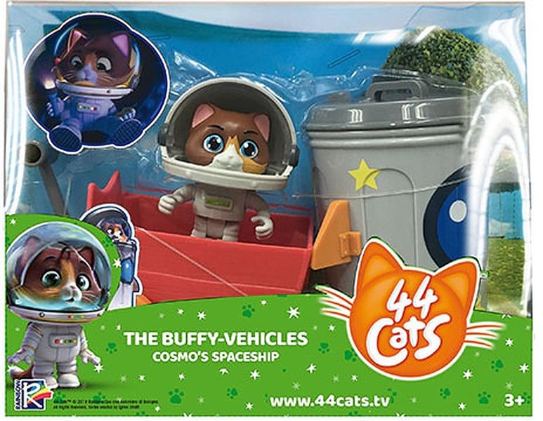 44 Cats Figure &amp; Vehicle - Parent