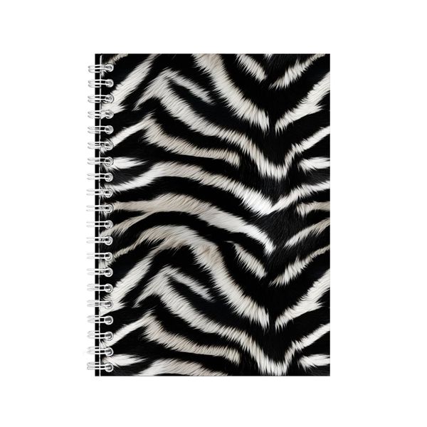 Zebra A5 Notebook Spiral and Lined Safari Saying Graphic Notepad Present156
