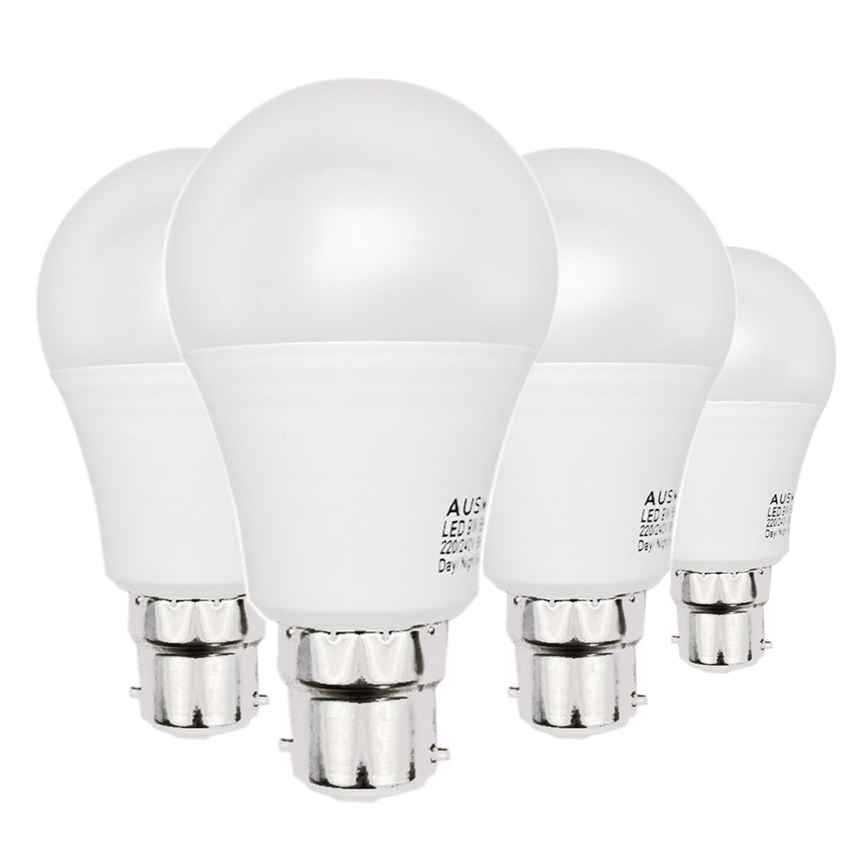 AUSMA 4 Pack 9W B22 LED Light Bulb With Day Night Sensor Shop Today 