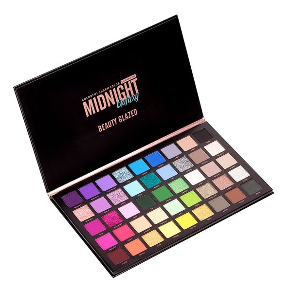 Vibrant Eyeshadow Palette-Highly Pigmented Cool Tones Flattering All Tones