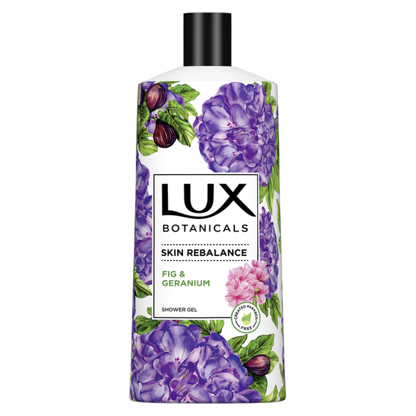 Lux Botanicals Fig Extract and Geranium Oil Moisturizing Body Wash 750ml