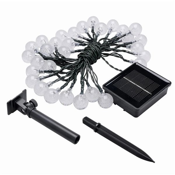 Outdoor Solar Decorative Light Garland, Interconnectable, 12 M