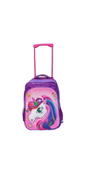 Unicorn Trolley school backpack