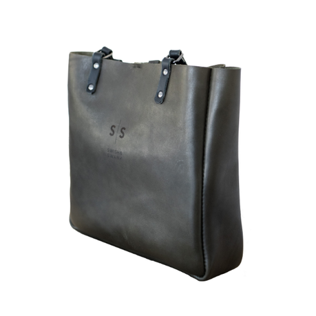 Premium Leather Duffle Bag, SWISH AND SWANK