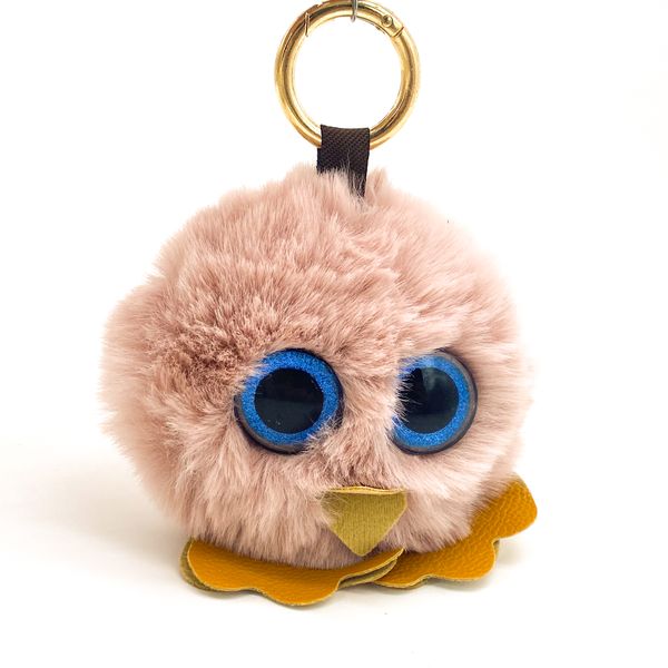 Fabulae Pink Owl Key Ring/Chain, Emma