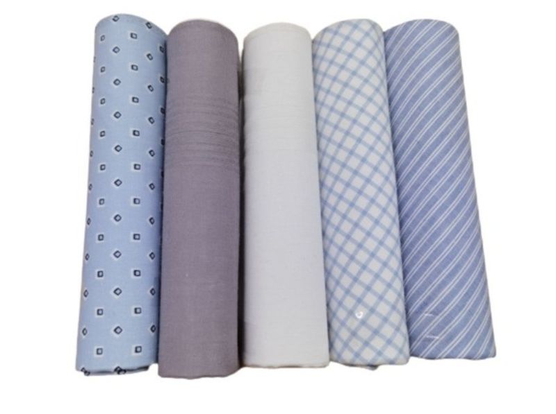 Handkerchiefs For Men - Pack of 5 Hankerchiefs Ideal Gift For Men
