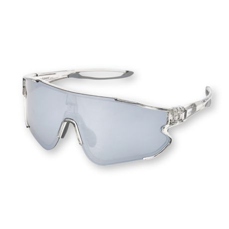 Wombat Glitch Mirrored Polarised Sunglasses WBS063S - Silver, Shop Today.  Get it Tomorrow!