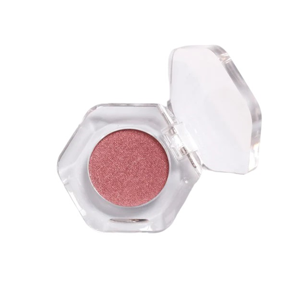 Solid Metallic Mirror Powder in Clear Flip Case