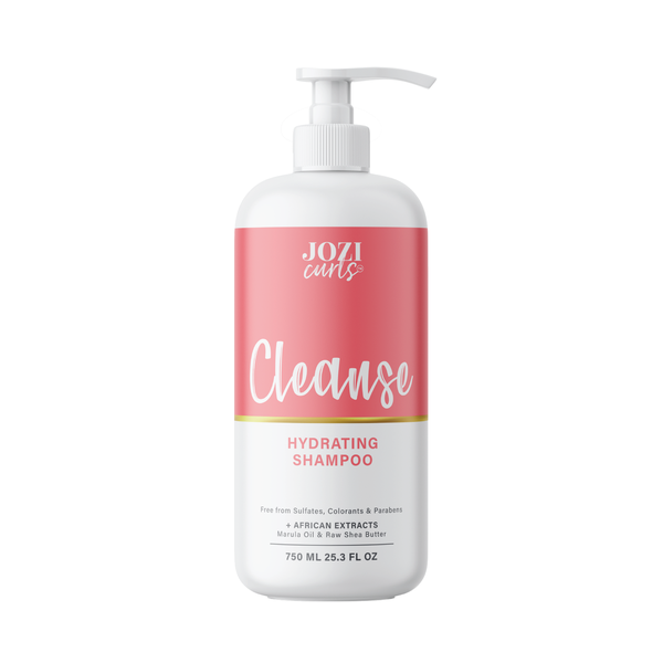 Jozi Curls Sulfate-free Hydrating Shampoo with Marula Oil Raw shea Butter