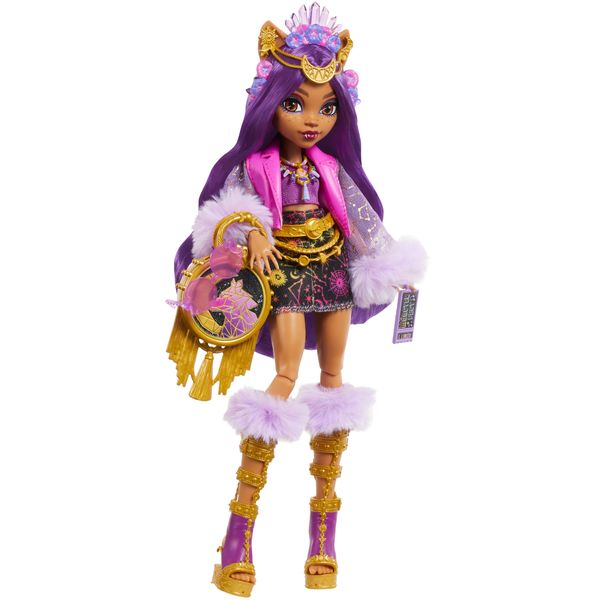 Monster High Clawdeen Wolf Doll With Glam Monster Fest Outfit