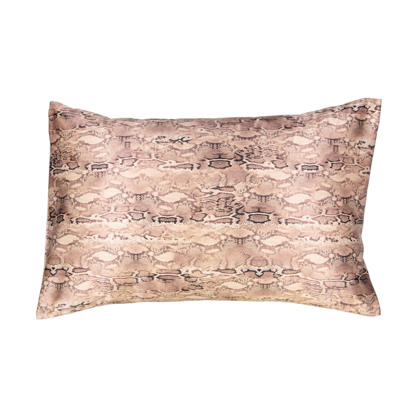 Dear Deer Snake Skin Satin Pillowcase - Standard Size
