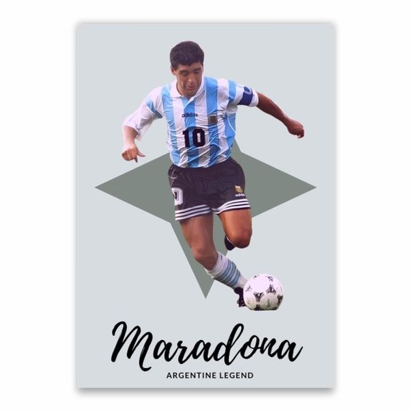 Maradona Argentine Legend Poster - A1