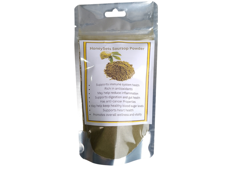 HoneySets Soursop (Graviola) Powder
