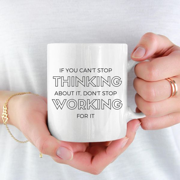 Thinking A4 Notebook Spiral Lined Motivational Sayings Graphic Notepad 229