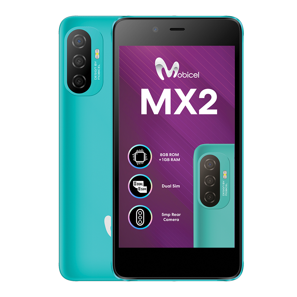 Mobicel MX2 Dual Sim 8Gb 2000mAh GREEN