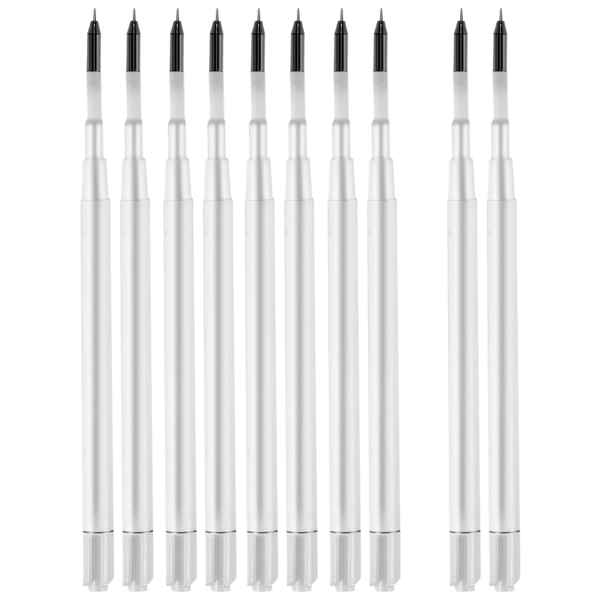 10 Piece Fine Point Pin Pen Refills Spare Refill for Weeding Pens