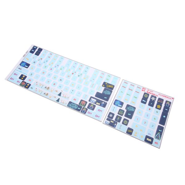 Cartoon PVC Keyboard Stickers