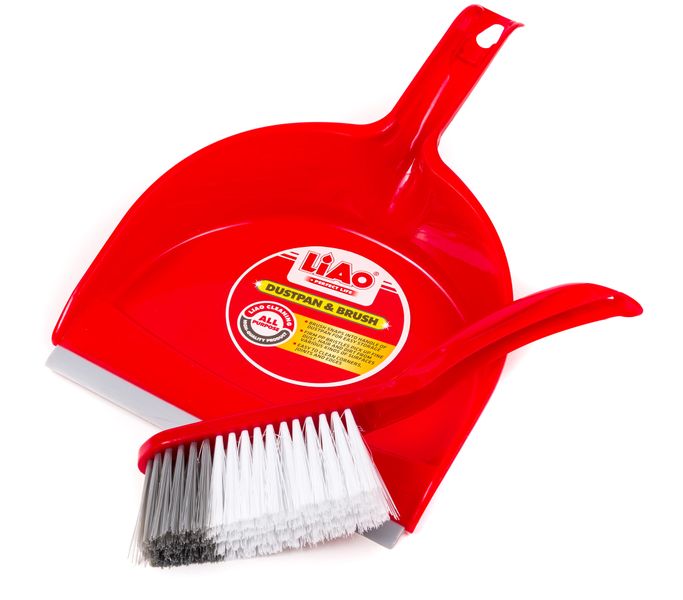 Vensico - Fine-Bristle Dustpan and Brush Set