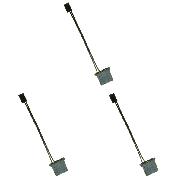 1Pcs Ide To 3 Pin Fan Power Cable Pc Cooling Convertor Cable