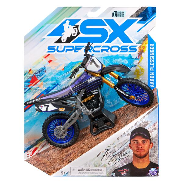 Supercross 1:10 Die Cast Collector Motorcycle - Aaron Plessinger