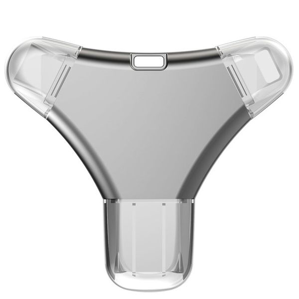 2TB Multi-Port Flash Drive - Photo/Video Storage | Silver