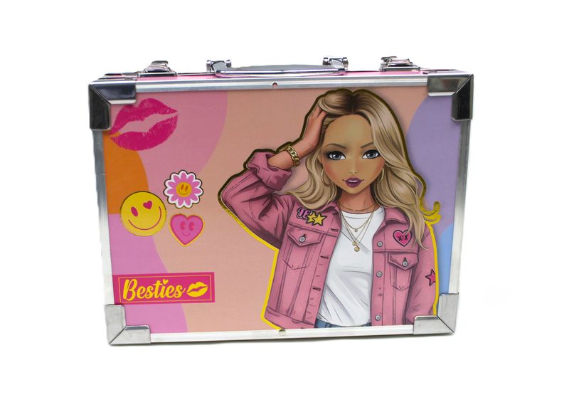 Besties Metal Colouring Case Incl Canvas