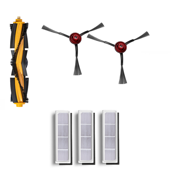 Yeedi Buddy Kit - 1 Main Brush, 2 Side Brush, 3 Filter/Sponge