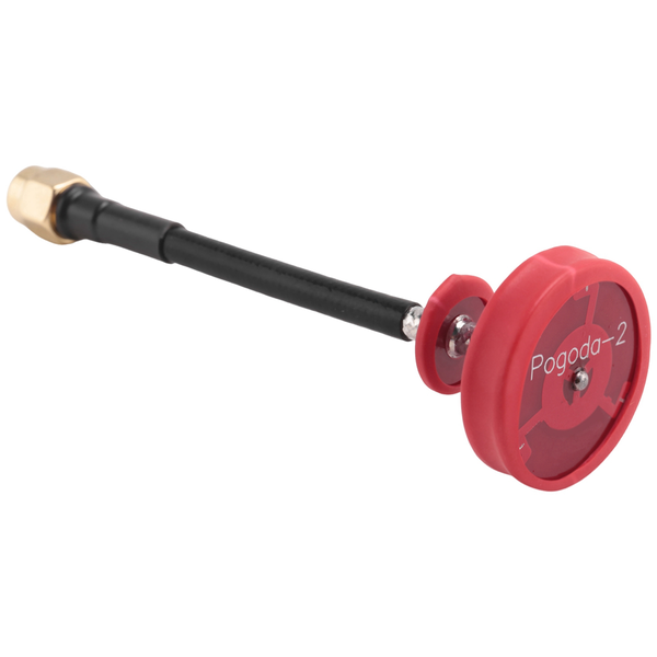 Fpv Flat Panel Pagoda Antenna Rhcp Sma/Rp-Sma 80Mm(Black Hole)