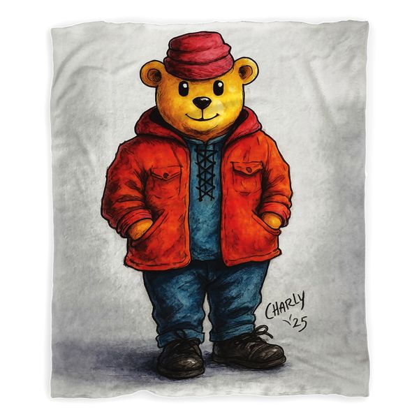 Charly Minky Blanket by Wikus Hattingh