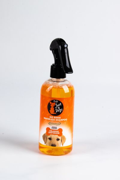 Just 4 Dogs No Rinse Waterless Shampoo Orange Infusion 300ml