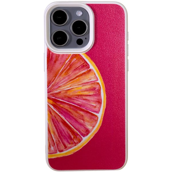 Phone Case With Vibrant Citrus Slice - Compatible with 15 Pro Max