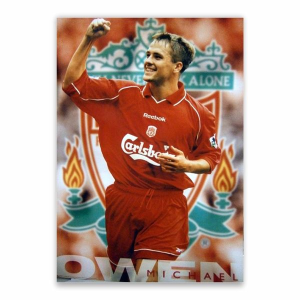 Michael Owen Liverpool Poster - A1